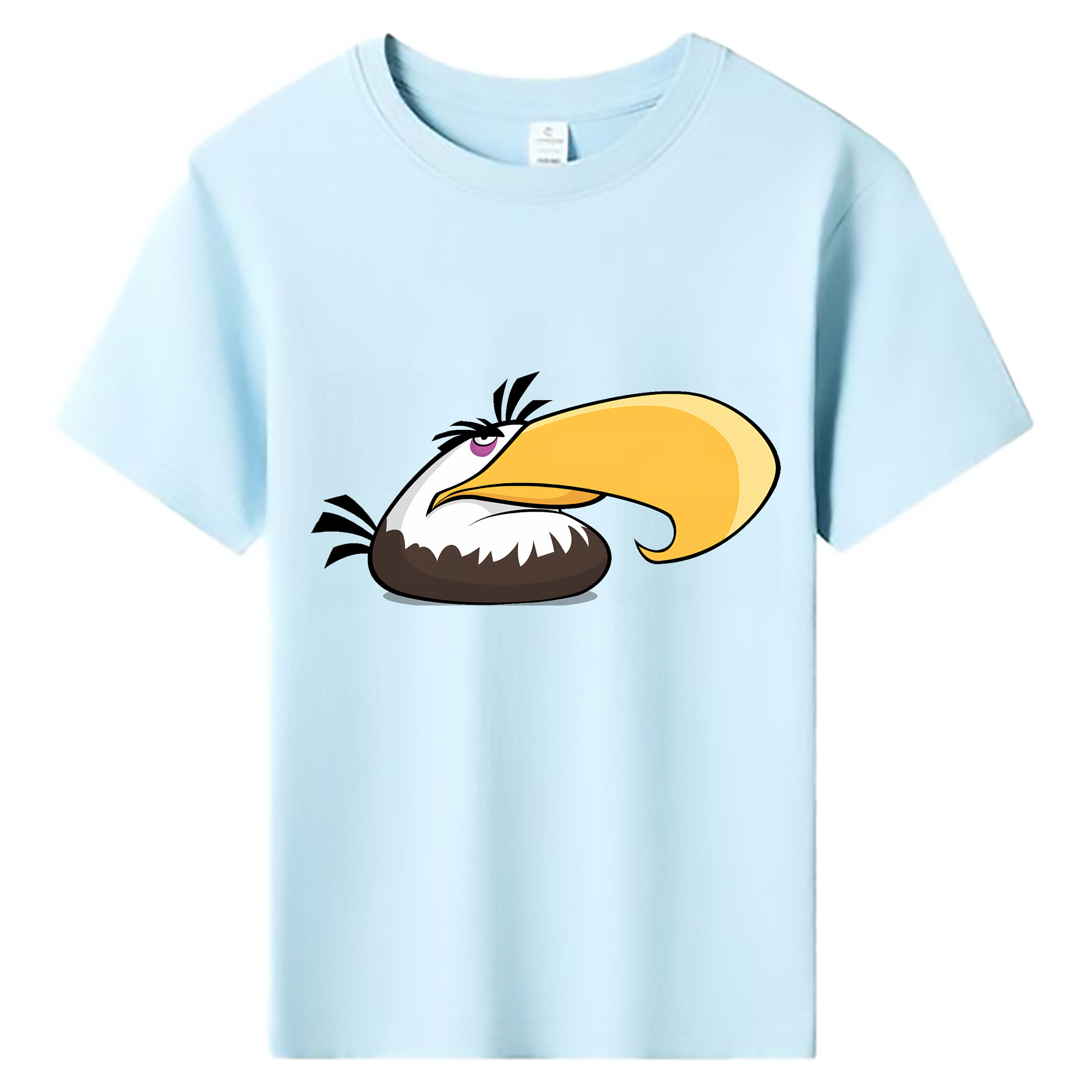 （画像用） Angry Birds アングリーバード 綿100％キッズTシャツ（フロントプリント）